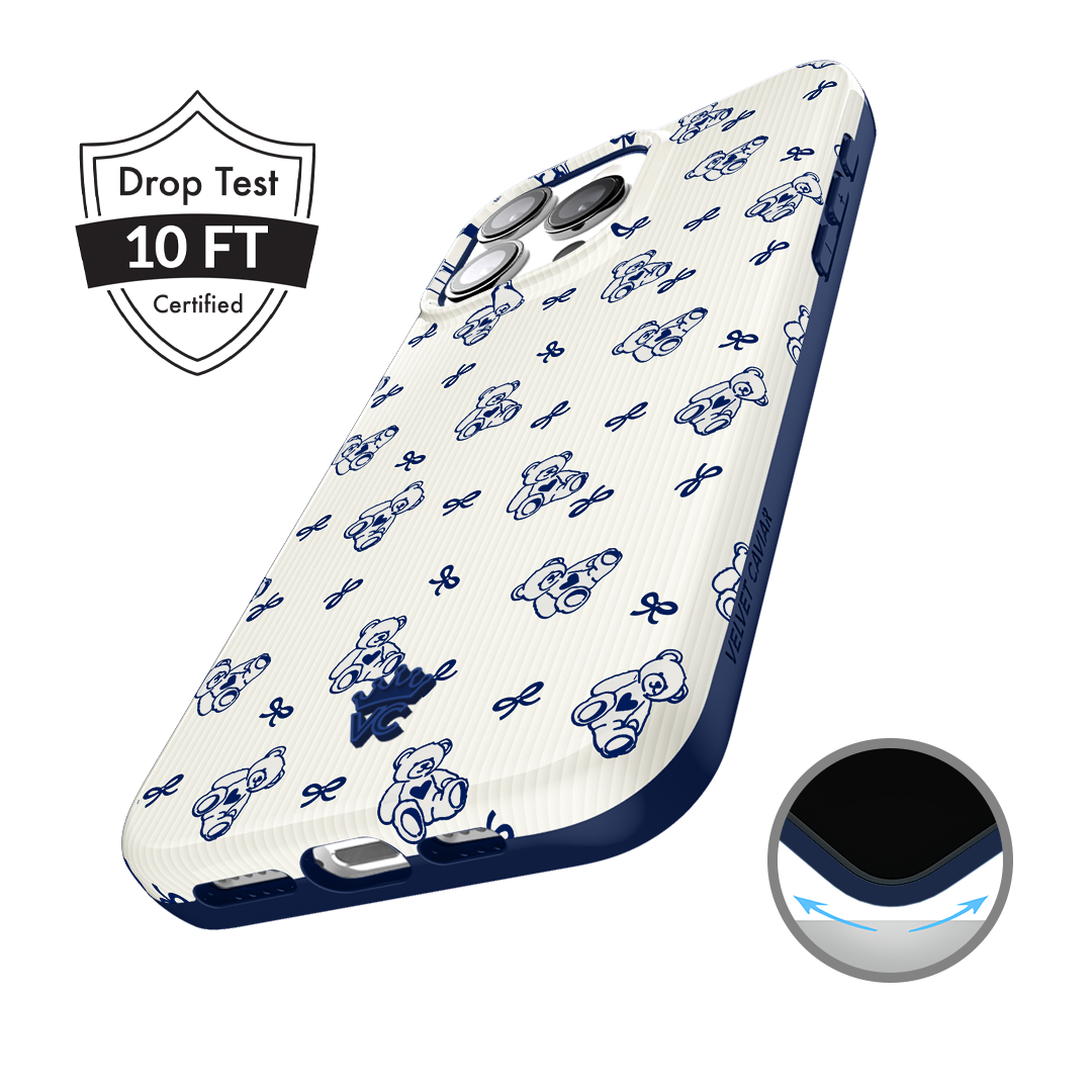 Preppy Teddy iPhone Case