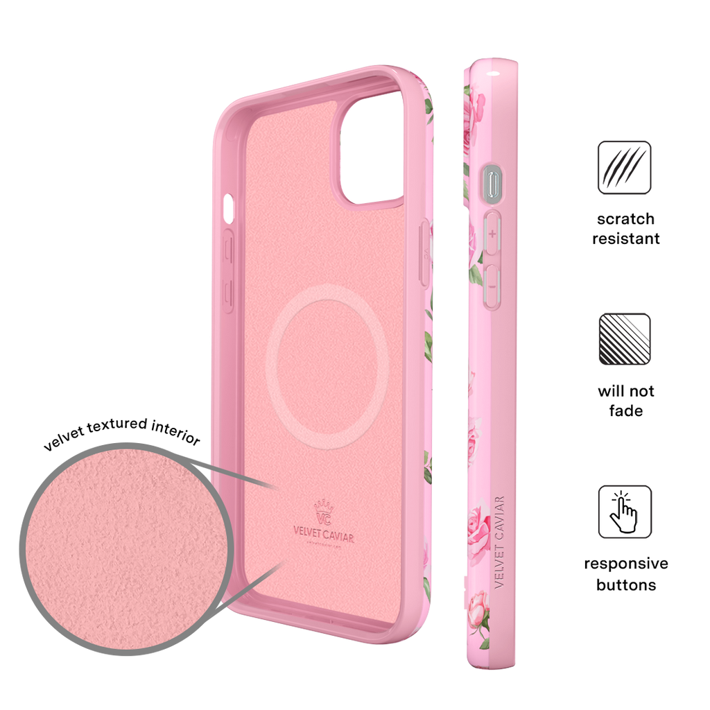 Baby Pink Roses iPhone Case