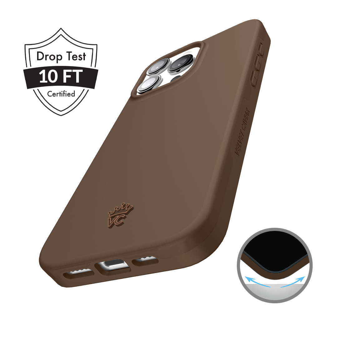 Espresso Brown iPhone Case