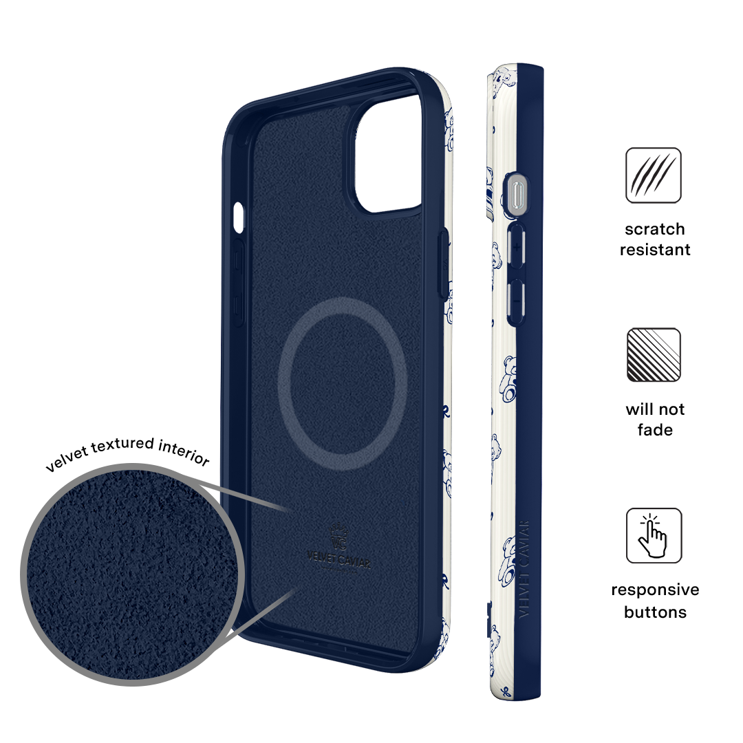 Preppy Teddy iPhone Case