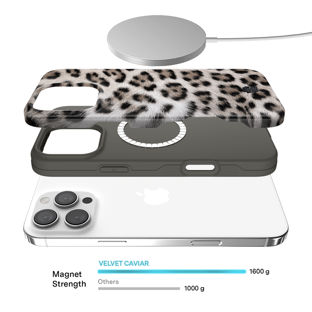 Arctic Leopard iPhone Case