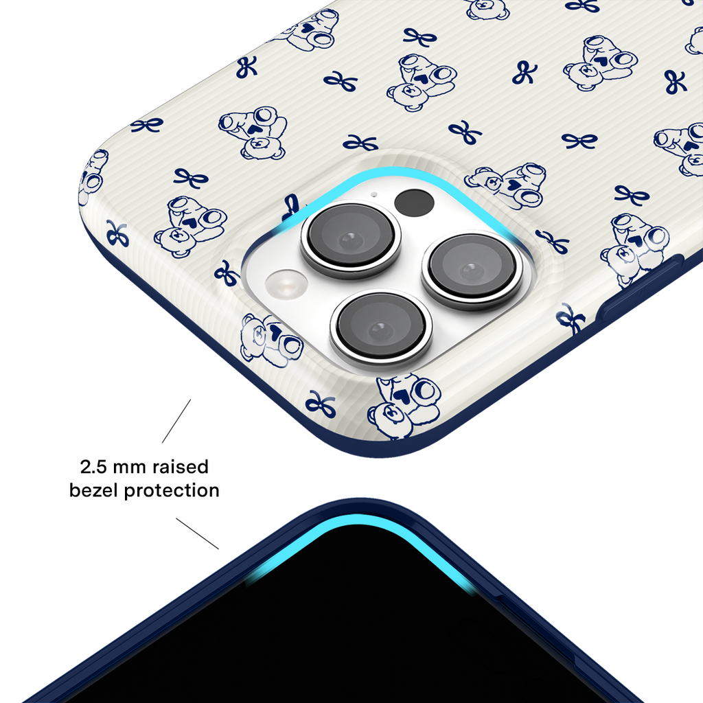 Preppy Teddy iPhone Case