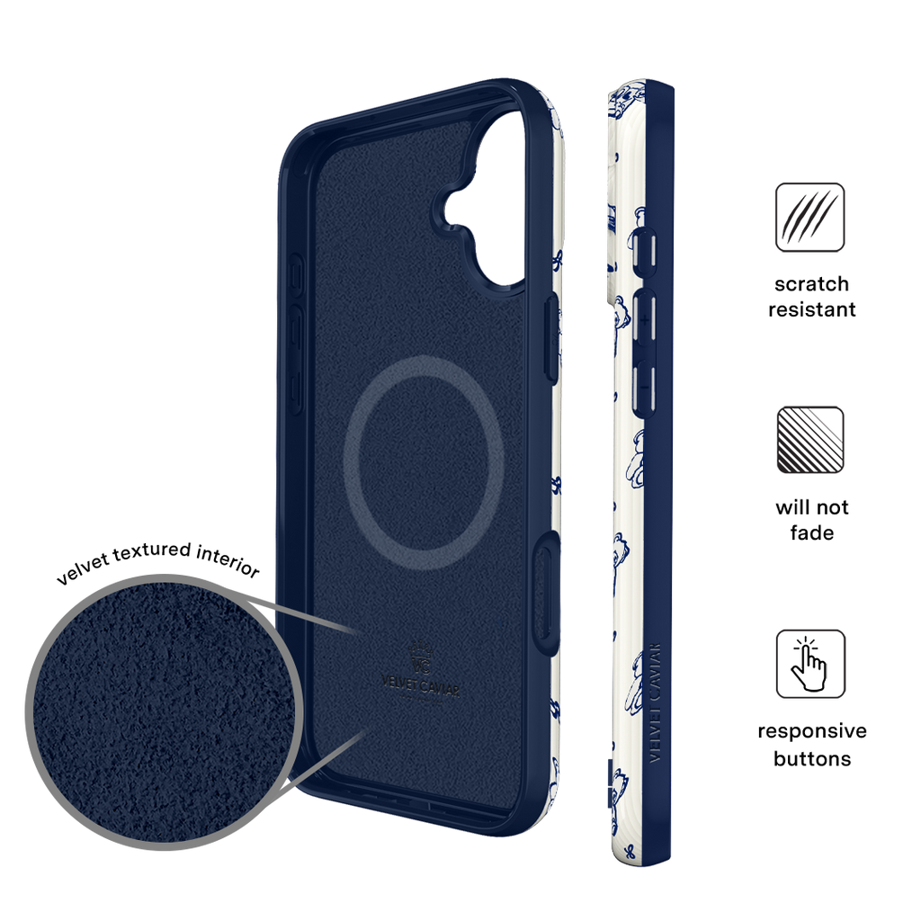Preppy Teddy iPhone Case
