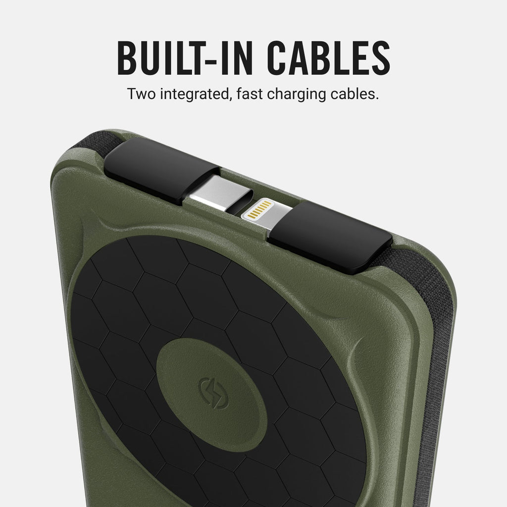 Everyday Charging Kit - iPhone 16 - Matte Olive