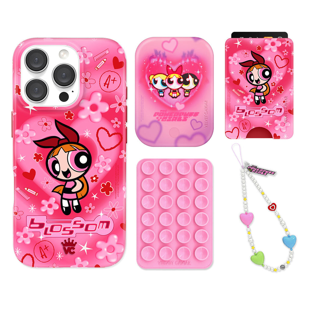 The Powerpuff Girls Blossom iPhone Bundle Set - Wallet