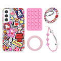 Snoopy Patchwork Glitter Galaxy Bundle Set - Grip