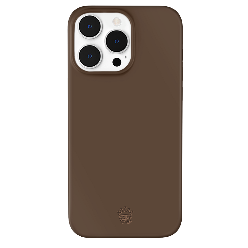 Espresso Brown iPhone Case