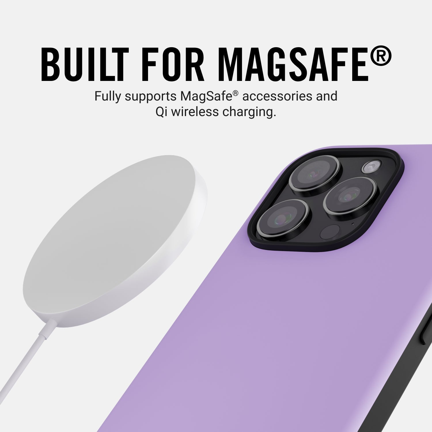 Everyday Charging Kit - iPhone 16 Plus - Lavender
