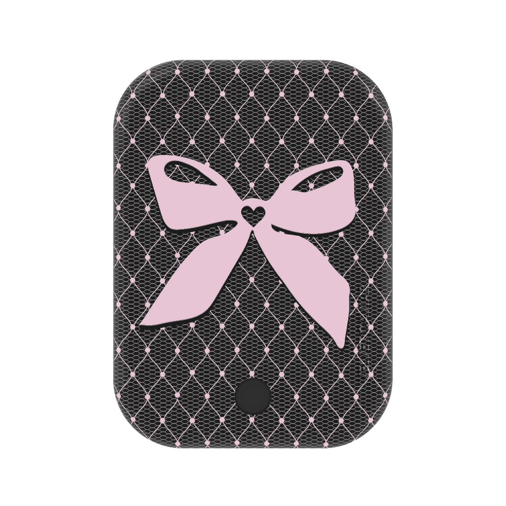 Lacy Pink Bows MagSafe Battery Power Pack