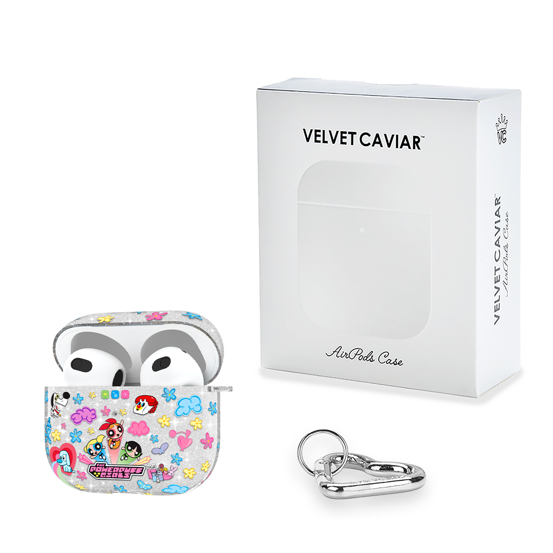 The Powerpuff Girls Girl Power Glitter AirPod Case