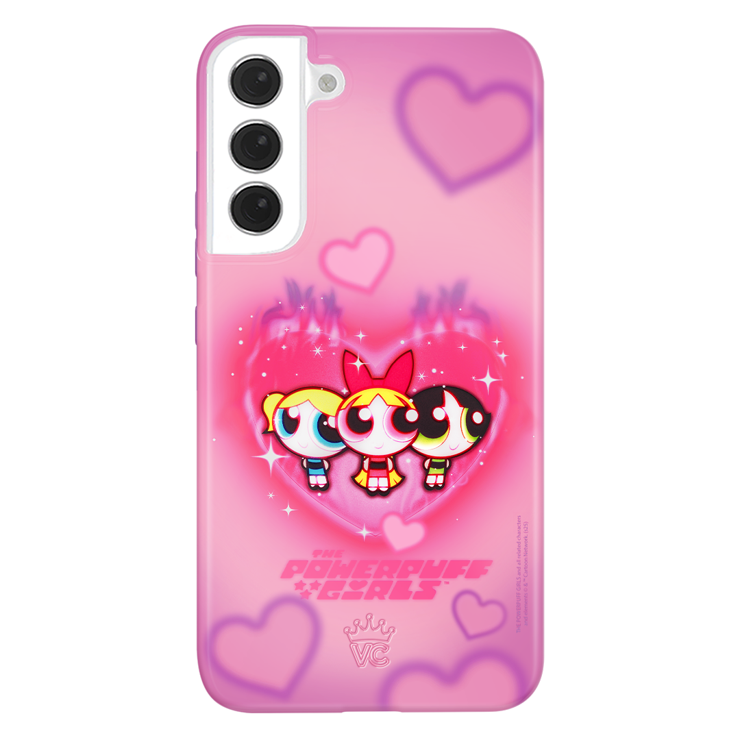 The Powerpuff Girls Airbrush Hearts Samsung Case