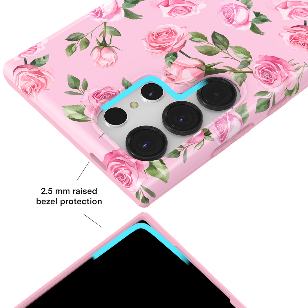 Baby Pink Roses Samsung Case