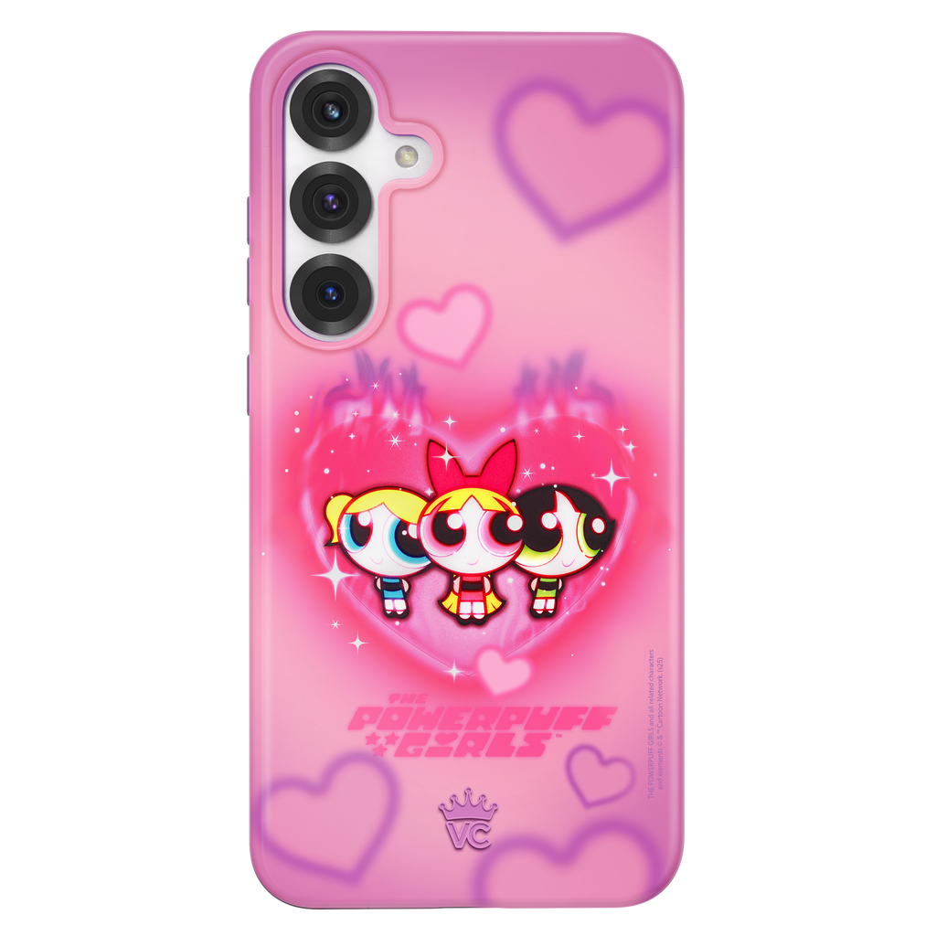 The Powerpuff Girls Airbrush Hearts Samsung Case