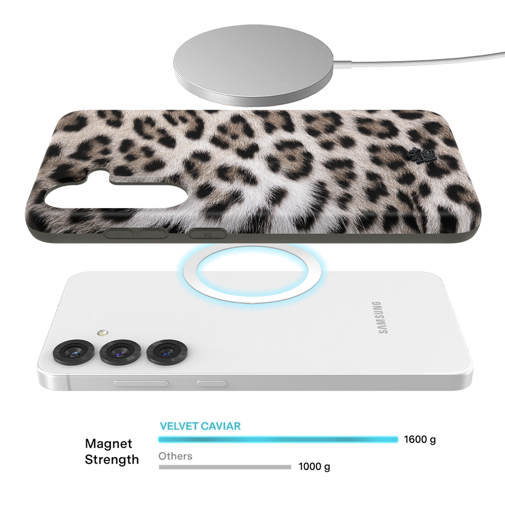 Arctic Leopard Samsung Case