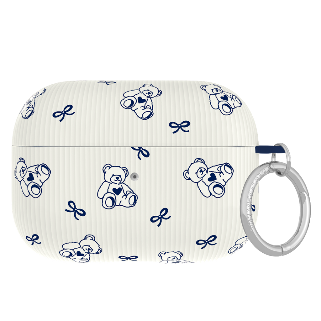 Preppy Teddy AirPod Case